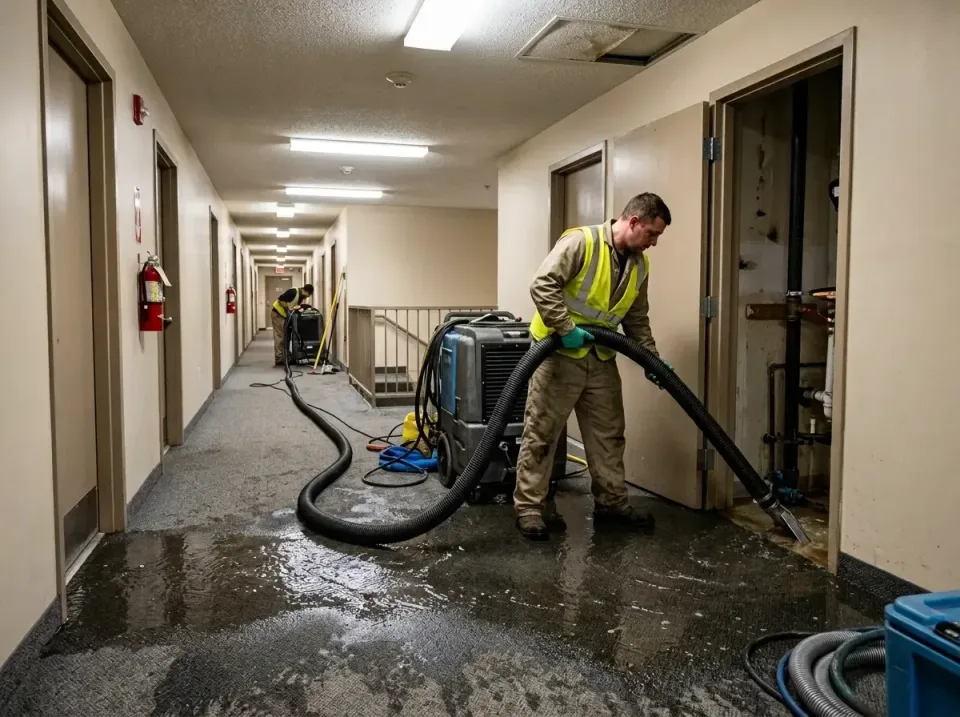 multi-unit-apartment-hallway-f-005 — frequently asked questions, Emergency Burst Pipe Water Extraction & Removal in Blacksbu…